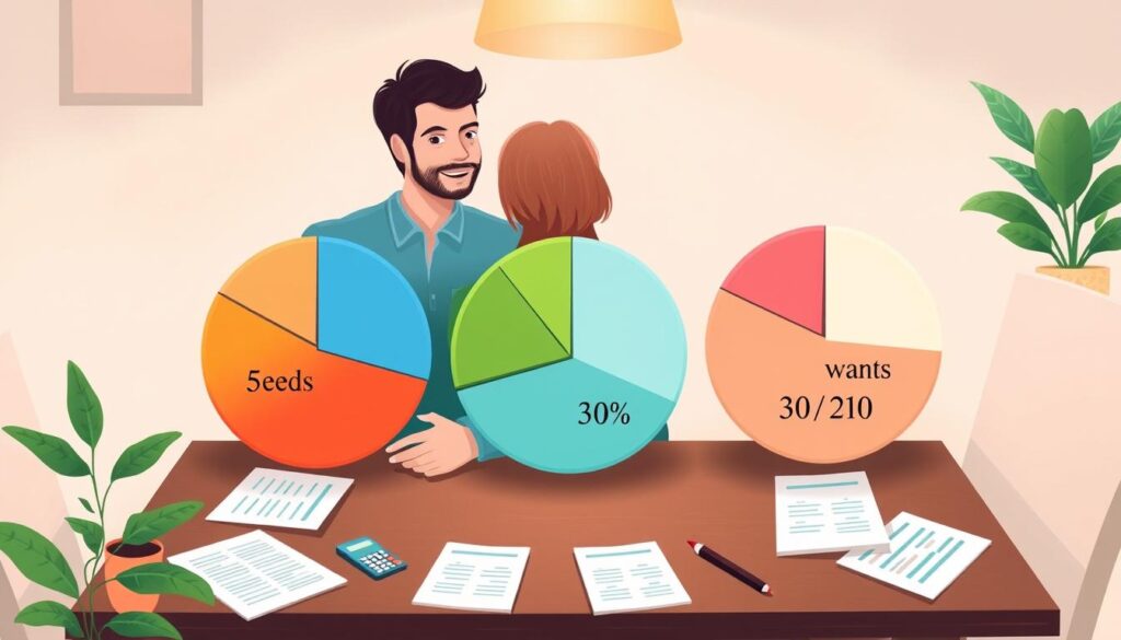 50/30/20 budget rule for couples