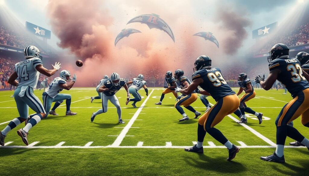 Cowboys vs Ravens Offense