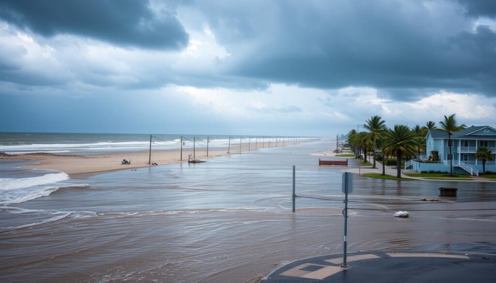coastal flooding
