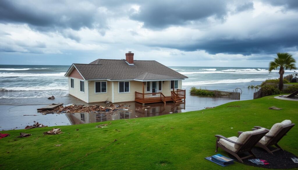 coastal flooding property damage