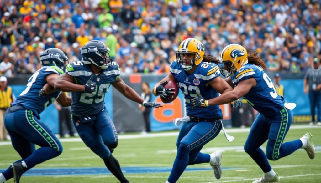 Seahawks vs Lions match highlights