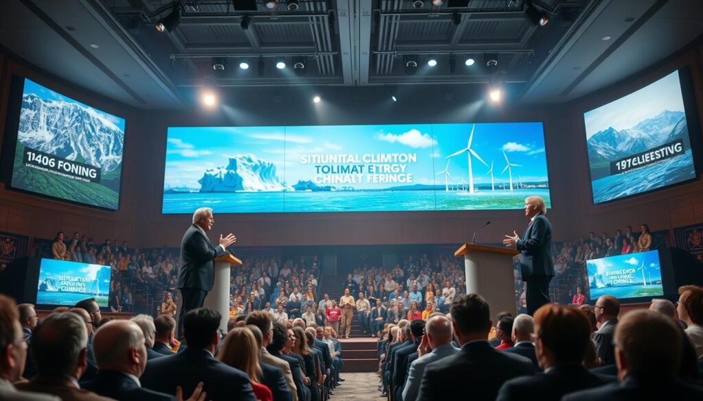 Vance and Walz debate climate change